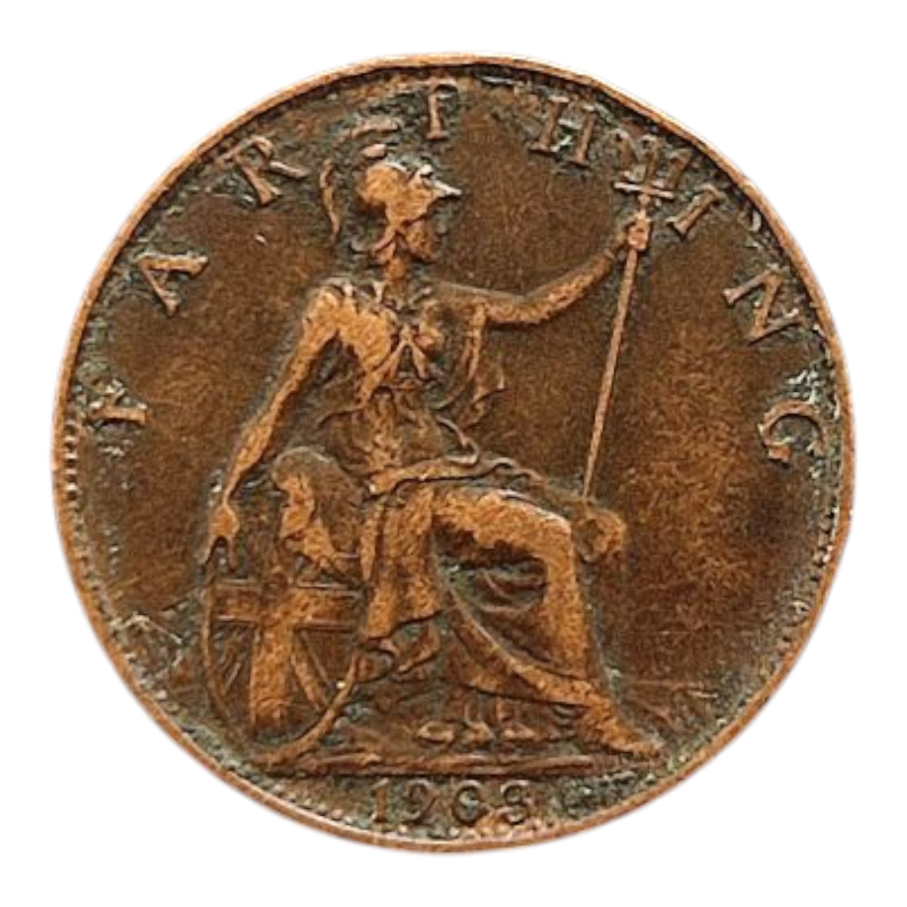 Велика Британія 1 фартінг, 1903, фото 1