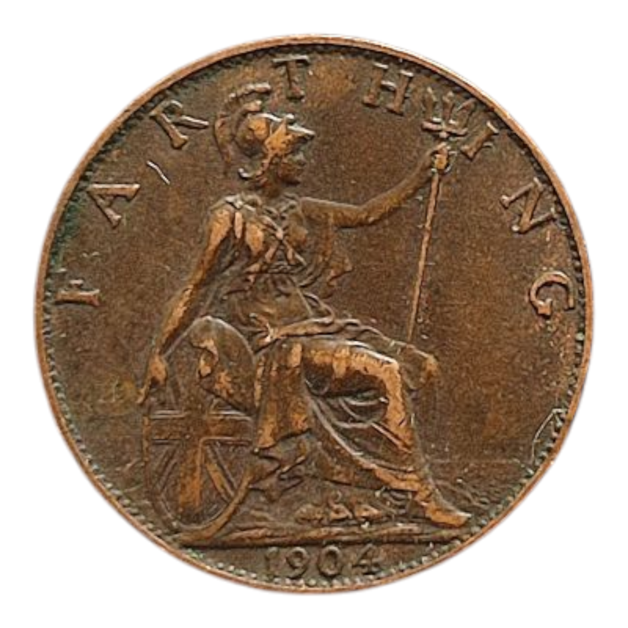 Велика Британія 1 фартінг, 1904, фото 1