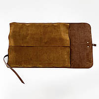 Набір стамесок STRYI Profi  для художньої різьби по дереву з 12 шт у шкіряному чохлі, фото 6