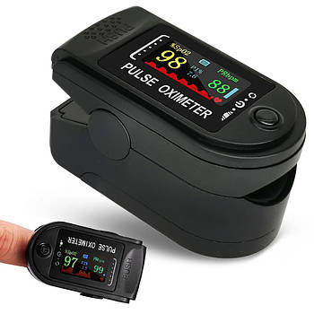 Вимірювач пульсу та кисню в крові TFT на палець SP2 / Електронний пульсоксиметр / Пульсометр