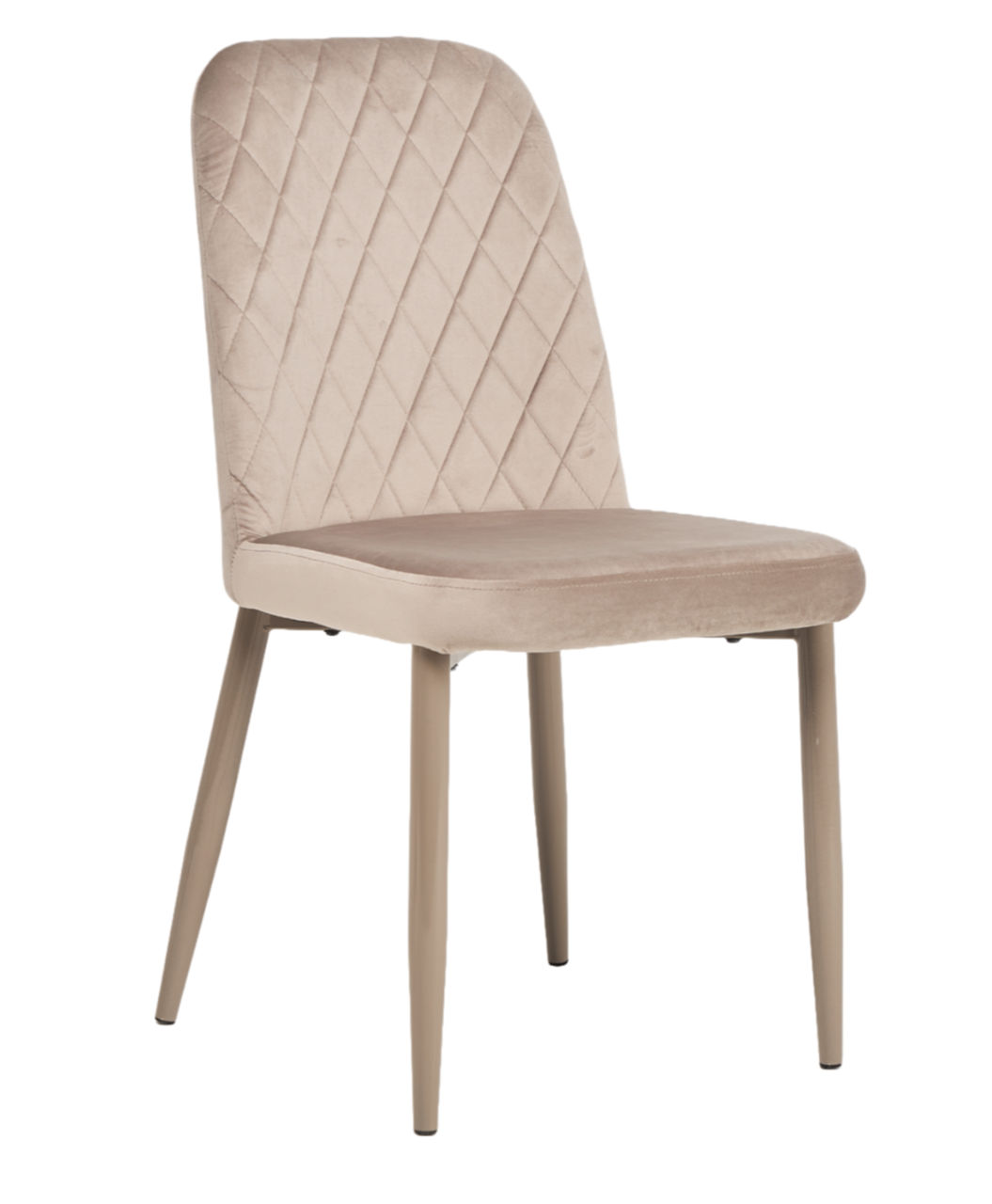Стілець N-44 капучино велюр / ніжки капучино TM Vetro Mebel