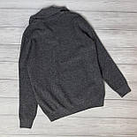 Чоловічий светр під горло на змійці, фото 6