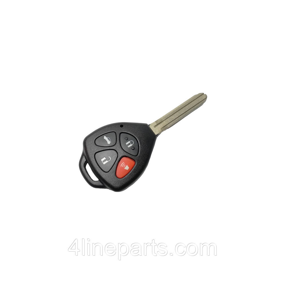 Ключ заготовка Avalon Toyota 4 кнопки 89070-06231 HYQ12BBY, фото 1