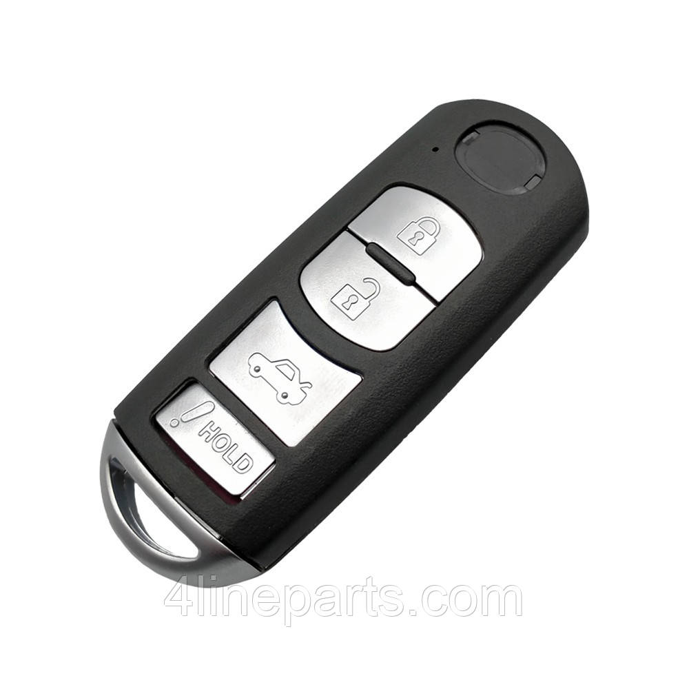Ключ smart key корпус Cx-3 Mazda 3 кнопки SKE13E-01 SKE13E01, фото 1