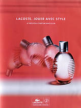 Lacoste Red Style In Play туалетна вода 125 ml. (Лакост Ред Стайл Ін Плей), фото 3