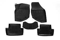 Килимки Stingray 3D  5 шт  поліуретан  для Volvo S60 2000-2009 рр