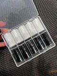 Набір фольги для манікюру чорно-білі мережива, фото 2