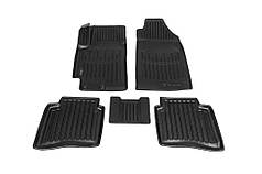 Килимки Stingray 3D  5 шт  поліуретан  для Hyundai Accent 2017-2023 рр
