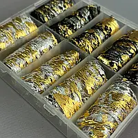 Фольга-сітка 3D для дизайну нігтів №1