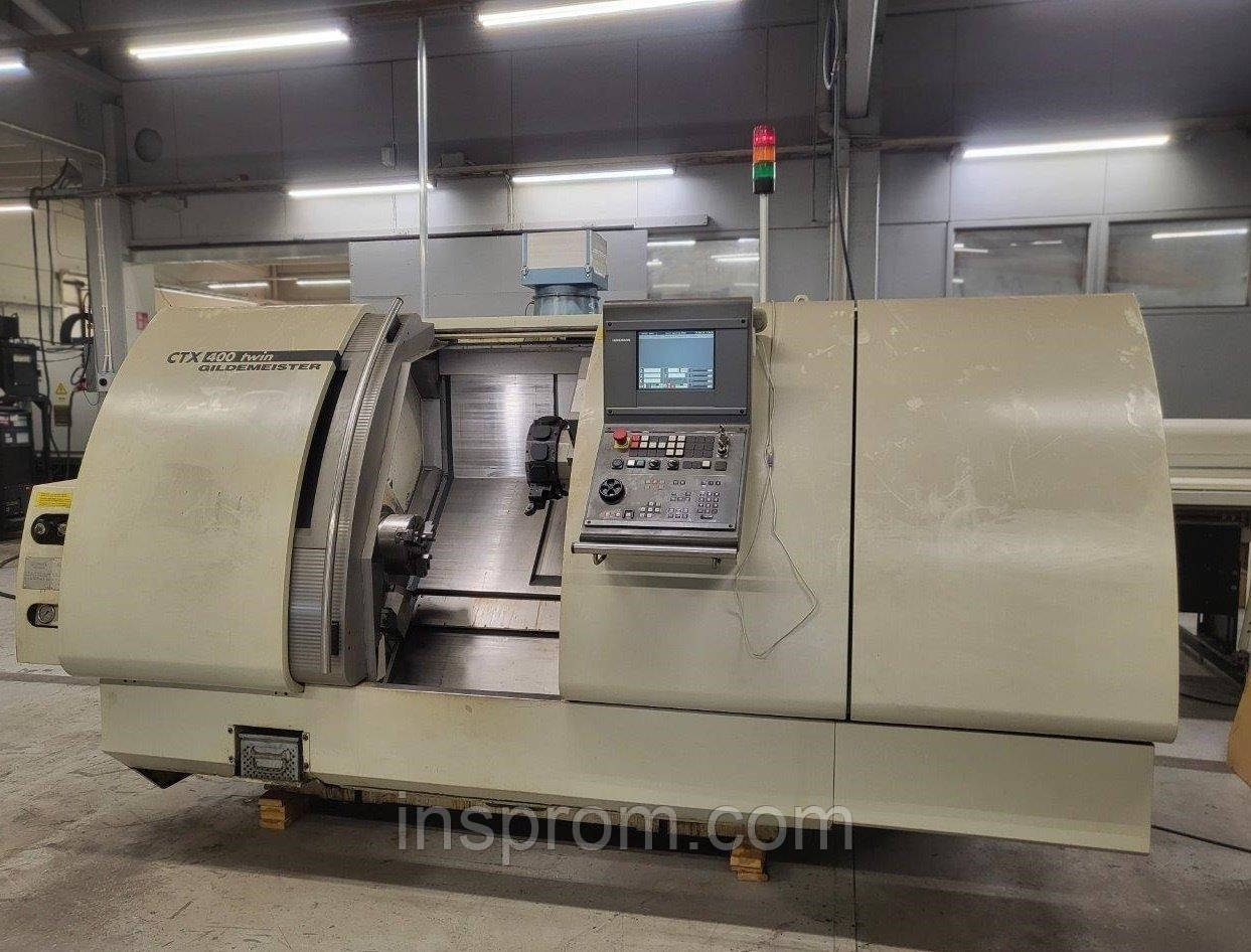 Токарно-фрезерний верстат з ЧПУ Gildemeister CTX 400 Twin. Вісь Y, фото 1
