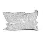 Наволочка MVM My Home Петрикор сіра з принтом 50x70см (BL-P-09 GRAY/PRINT)