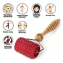 Аплікатор Ляпко Валик універсальний 3,5 Ag, Арго остеохондроз, міжхребцеві грижі, схуднення, міозит, біль, фото 2