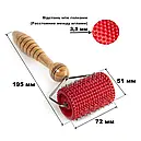 Аплікатор Ляпко Валик універсальний 3,5 Ag, Арго остеохондроз, міжхребцеві грижі, схуднення, міозит, біль, фото 3