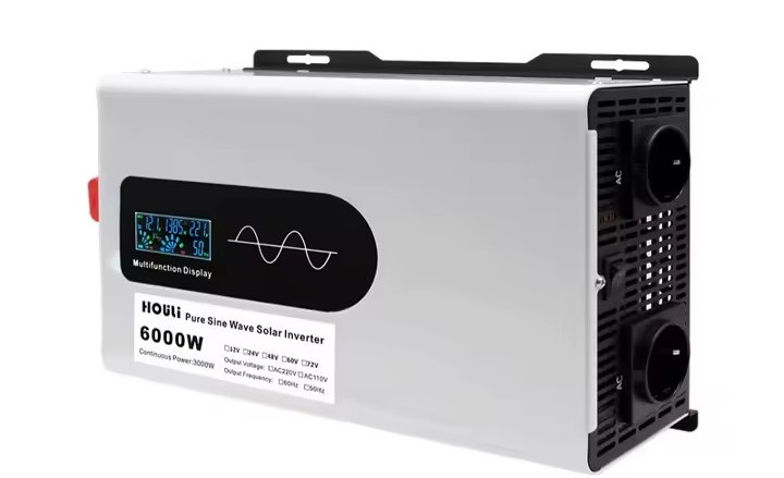 Інвертор перетворювач напруги 24/220v чистий синус 3000/6000w, фото 1