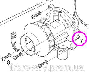 Компрессор D2 Airtronic 24v - фото 2 - id-p495094710