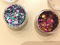 Блискітки для дизайну нігтів для шелак гель лак для нарощування нігтів декор