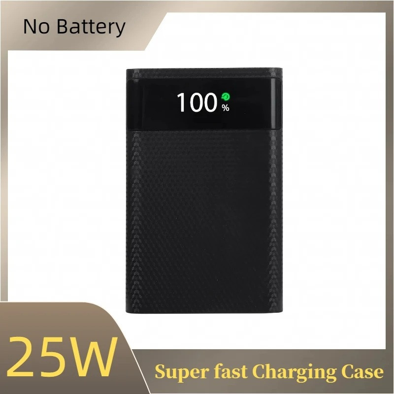 Корпус Power Bank на 4×18650 з Type-C PD, швидка зарядка до 22.5W, дисплей, фото 1