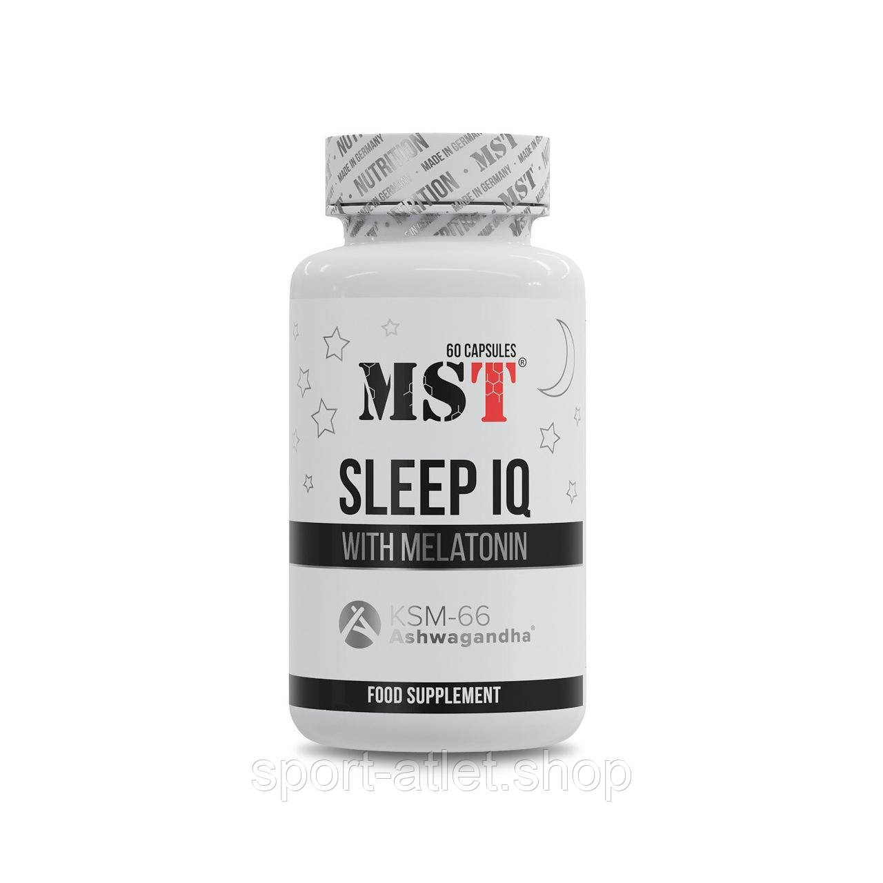 Натуральний комплекс MST Sleep IQ, 60 капсул для покращення сну, фото 1