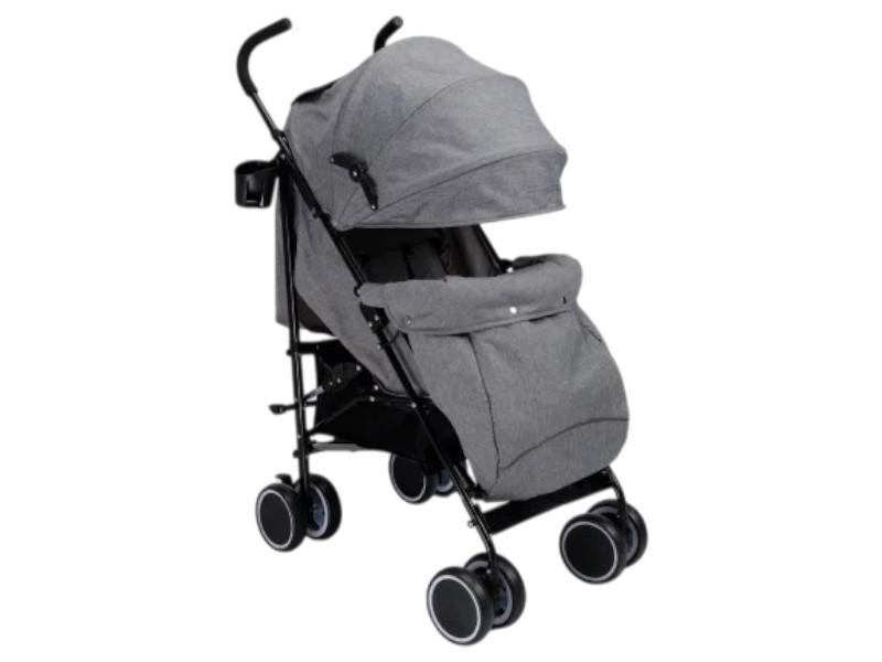 Прогулянкова коляска-тростина для дитини VELANO Jett Grey, легка, складана, до 15 кг, фото 1