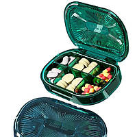 Органайзер для таблеток, Plastic Pill Organizer Waterproof Moisture-Proof, MEMOSAN, водонепроникний, вологостійкий, з 6