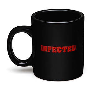 Чашка Зомбі Інфікований Infected Гуртка