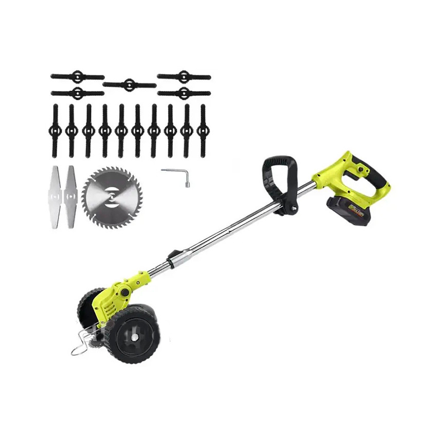 Акумуляторний тример Eltos АТГ-20 (18 насадок з коліщатками), фото 1