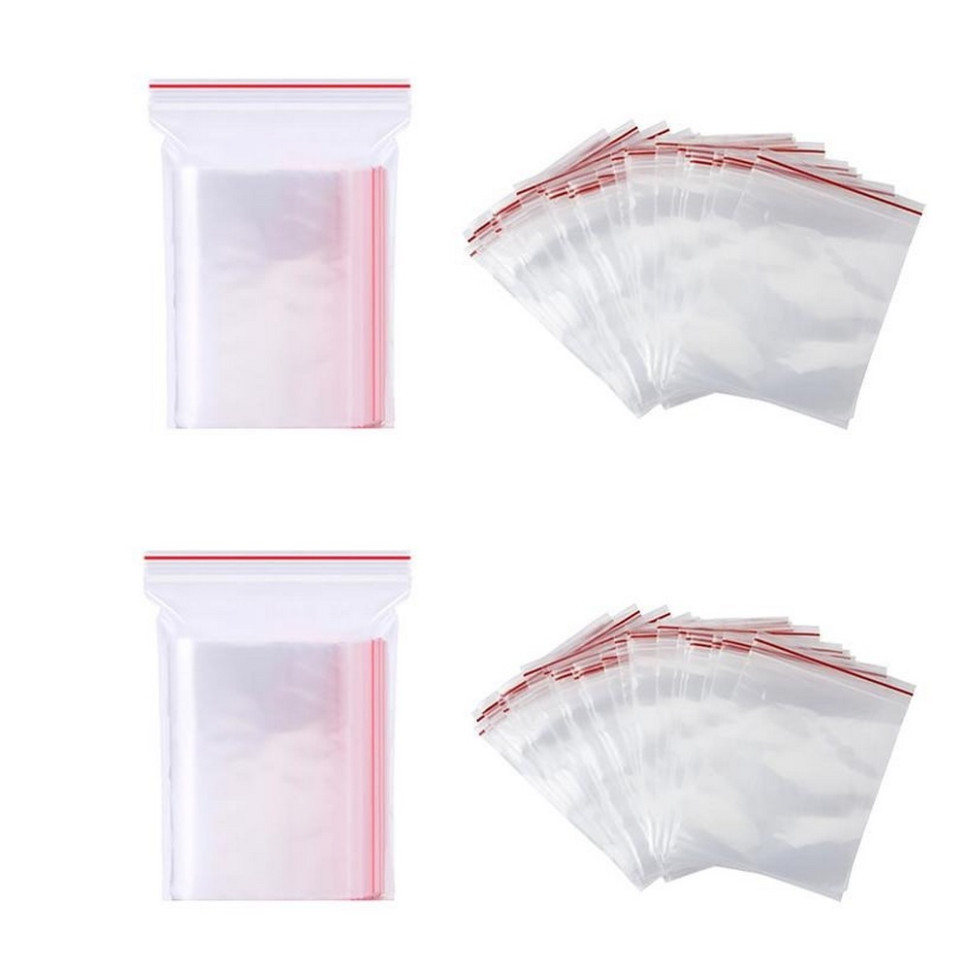 Пакети із замком Zip-Lock ZL-6_8 розмір 6х8 см 500 штук, фото 1