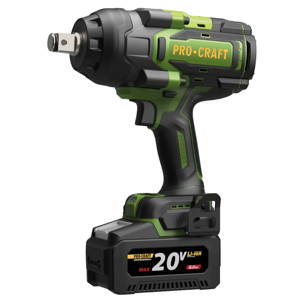 Акумуляторний гайковерт Procraft PWA90 (з 1 АКБ, ЗП та кейсом)