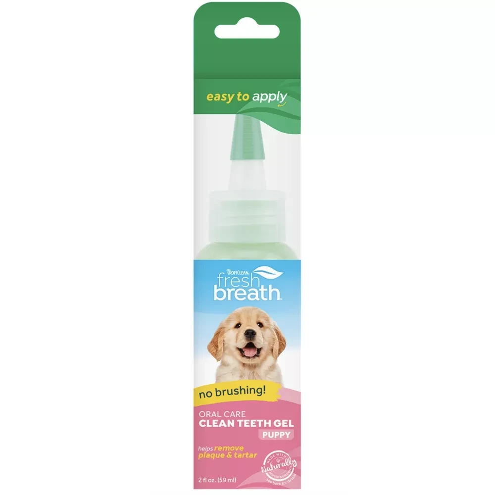 Тропіклін Свіже Дихання TropiClean Oral Care Gel Clean Teeth (No Brush) гель для чищення зубів у цуценят, 59 мл, фото 1