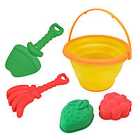 Набір для піску 2301CW відро паски лопатки, фото 3