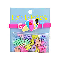 Аксесуари для дівчаток Cel241108 браслети зі змінними літерами та пеналом мікс видів, фото 9