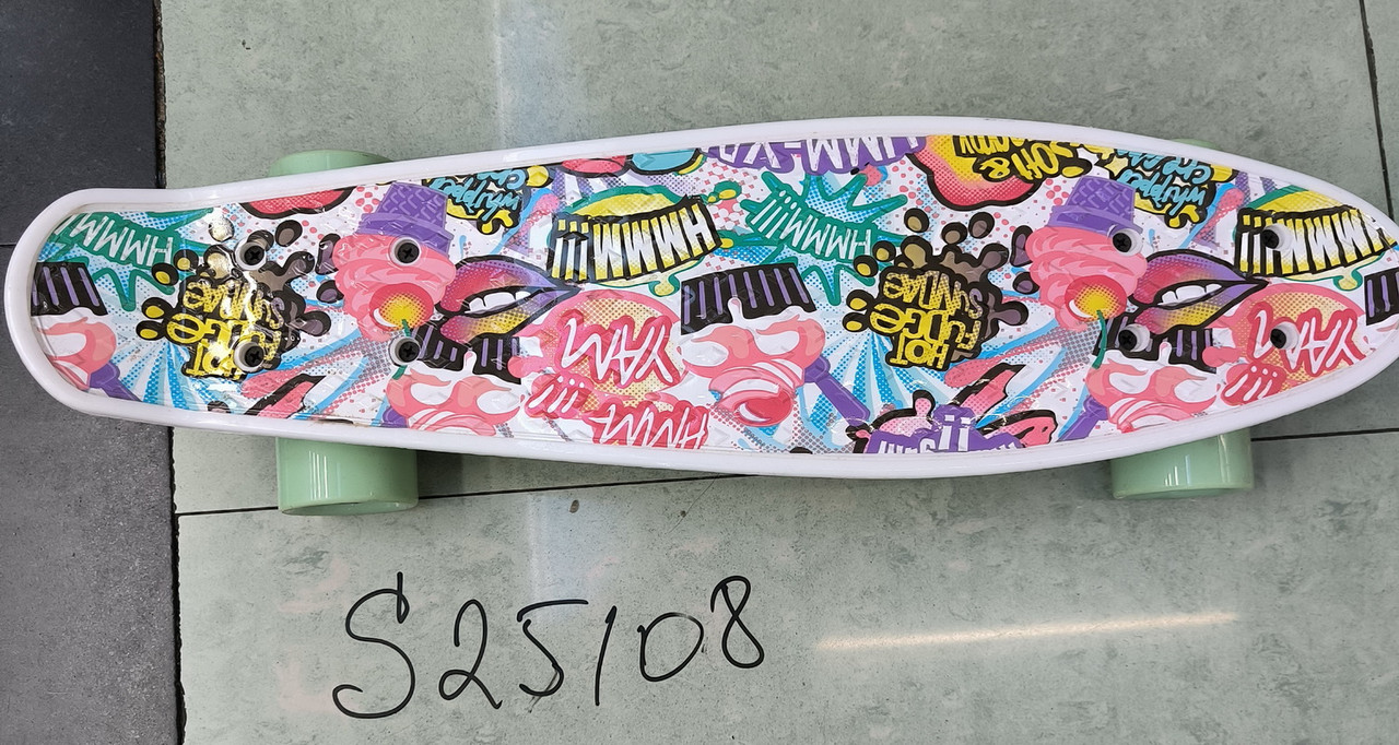 Пенні борд SC25144 55×14,5 см PU колеса світяться 4 види, фото 1