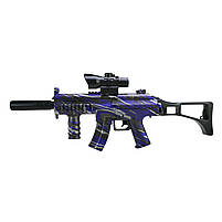 Іграшковий автомат 1614-1 акумуляторний стріляє гелевими кулями, фото 4