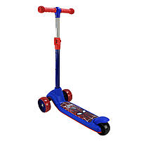 Самокат дитячий триколісний SC25120, 3 кольори, передні колеса PU зі світлом, заднє пластикове, фото 6