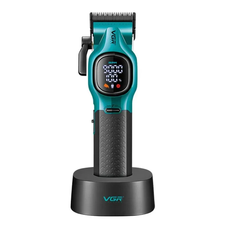 Професійна машинка для стрижки VGR Professional Green (V-886C-GN), фото 1