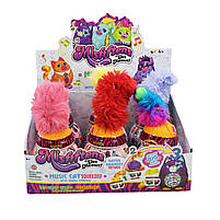М'яка іграшка C2371 котики, англ. музика, звуки, в колбі, 6 шт дисплей-бокс, фото 2