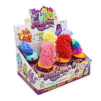 М'яка іграшка C2371 котики, англ. музика, звуки, в колбі, 6 шт дисплей-бокс, фото 3