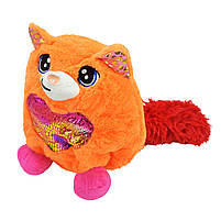 М'яка іграшка C2371 котики, англ. музика, звуки, в колбі, 6 шт дисплей-бокс, фото 6