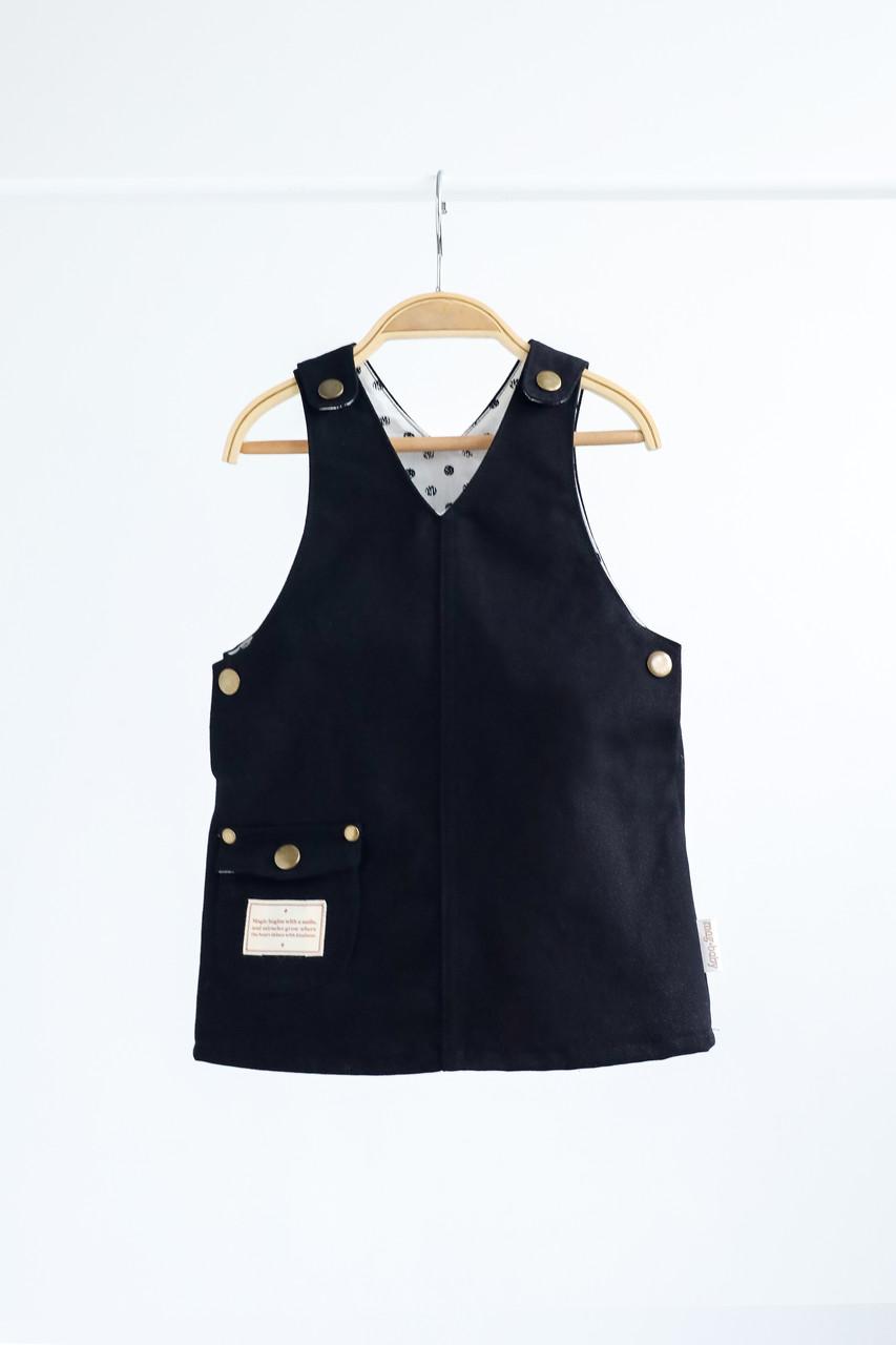 Джинсовий сарафан "Isla", Чорний, фото 1