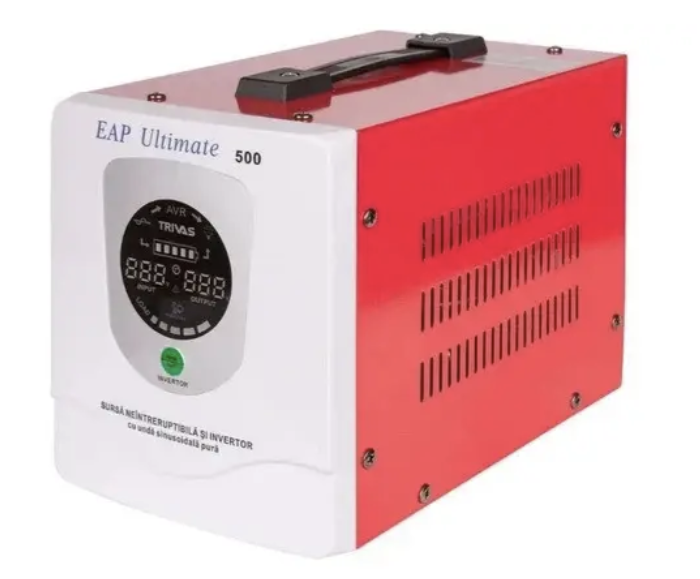 500Вт ДБЖ Westech з правильною синусоїдою EAP ULTIMATE-800VA/500W 12V, заряд 2А/5А/10А, LED дисплей, АC150-270V, фото 1