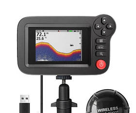 Бездротовий ехолот для кораблика та риболовлі 150м