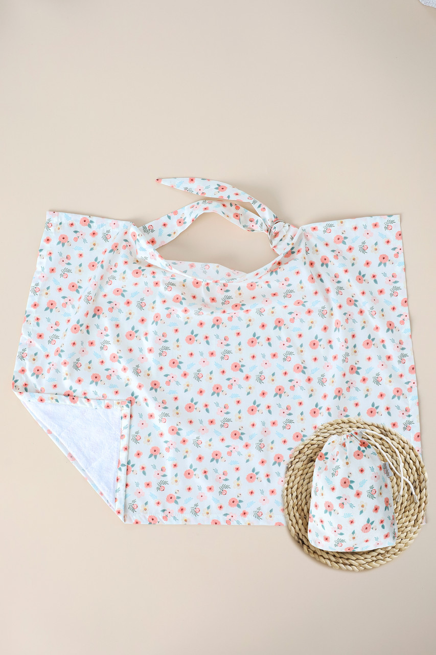 Накидка для годування з сумочкою чохлом, Квіткове поле, фото 1