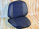 Чехол сидіння МТЗ з алькантарой 37см Чорний TDX Premium, фото 2