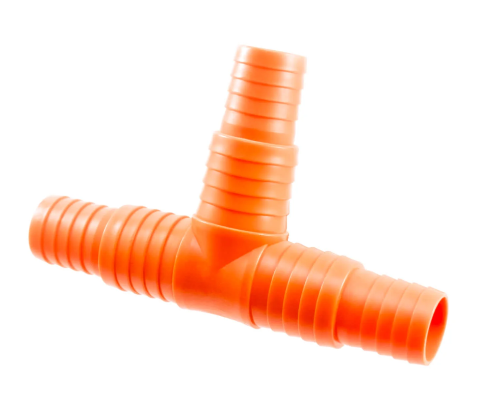 Трійник з'єднувальний універсальний 1"-3/4" (помаранчевий), фото 1