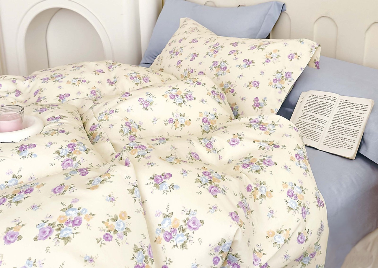 Постільна білизна Viluta сатин твіл — 811 полуторна, фото 1