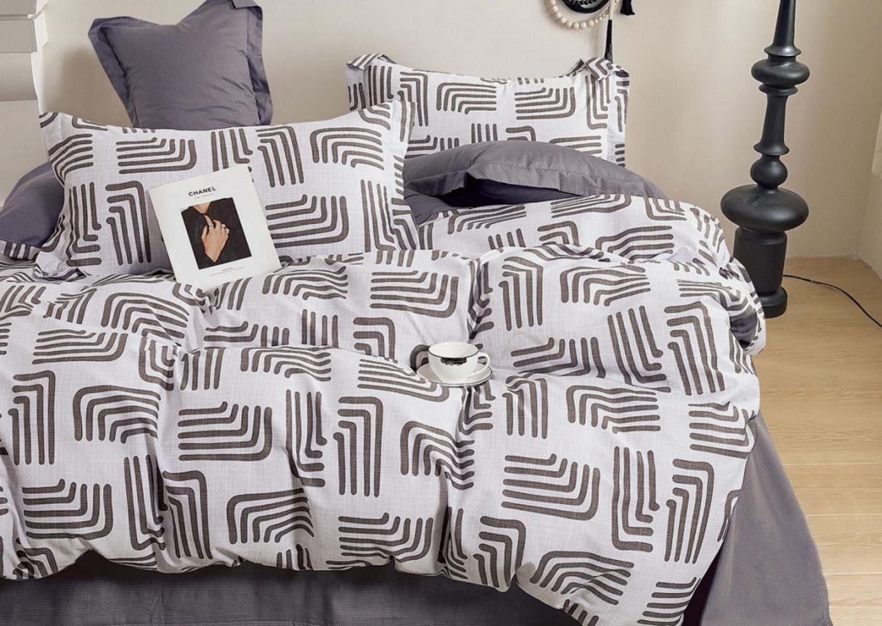 Постільна білизна Viluta сатин твіл — 813 полуторна, фото 1