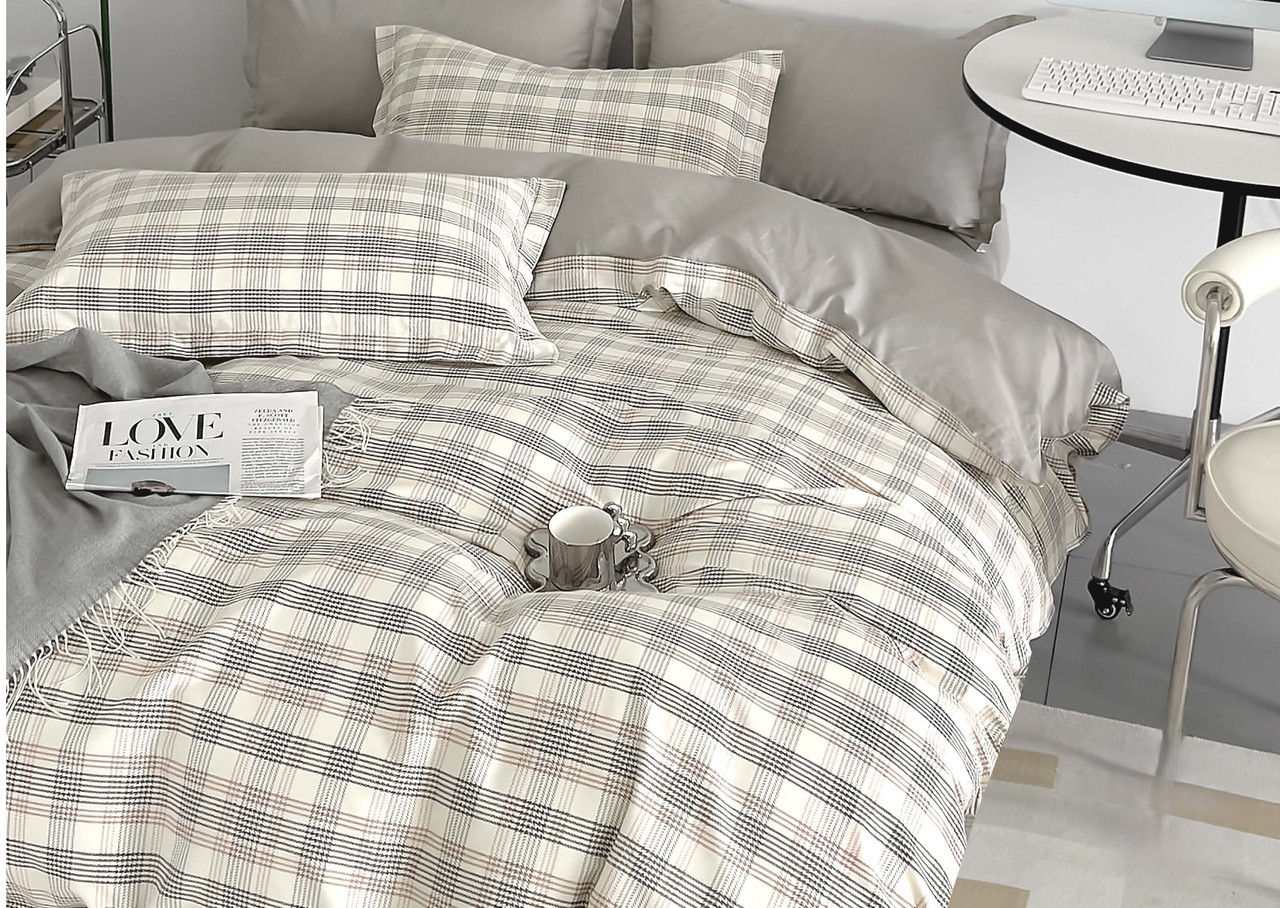 Постільна білизна Viluta сатин твіл — 670 двоспальна, фото 1