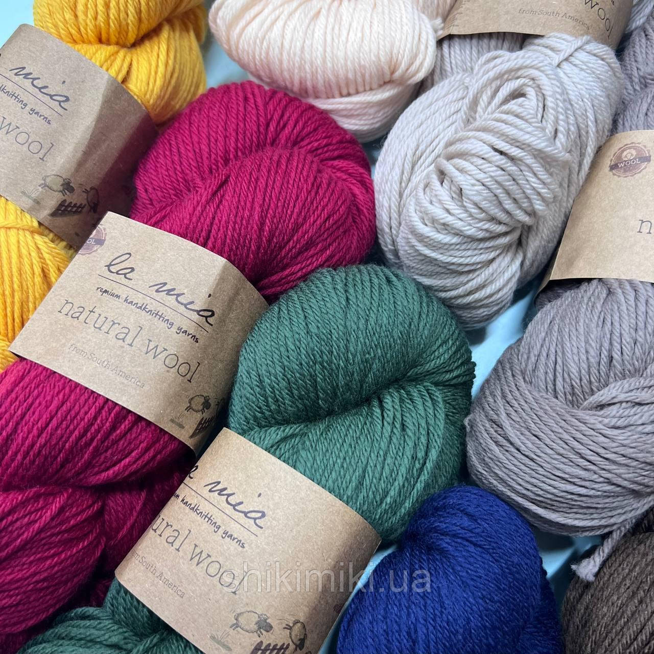 La Mia Natural Wool, колір Зелений, фото 1