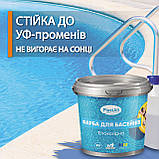 Фарба для басейну епоксидна двокомпонентна 4,5 кг Plastall™ Світло-сірий plastall, фото 9