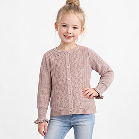 Кофта на гудзиках с люрексом демі на дівчинку 5-6 років зріст 116 см